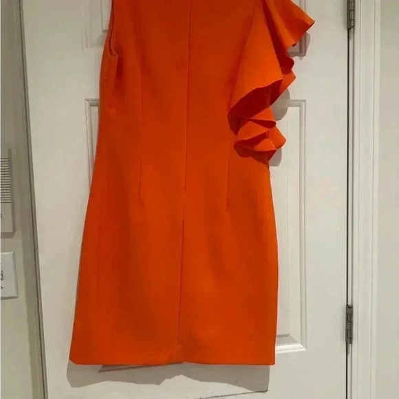 orange dress - Picture 2 of 3
